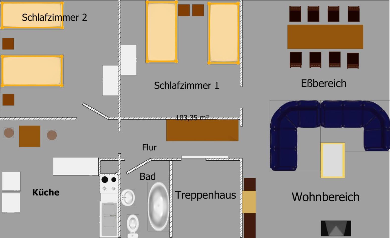 Krio Nicola Rothfuchs Ferienwohnung 1 Idar-Oberstein Esterno foto